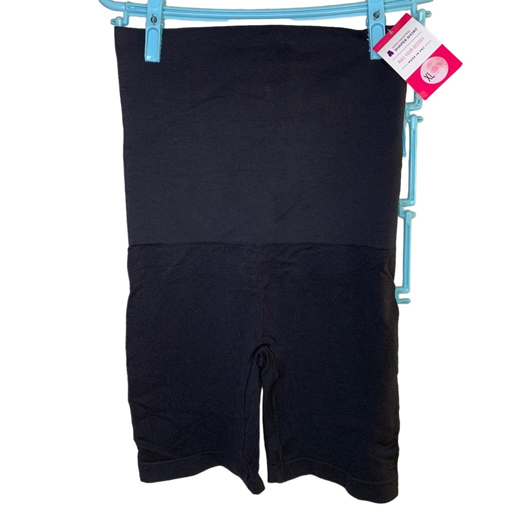High Waisted Black Shaper Short Size XL By Empetua Shapermint NWT
